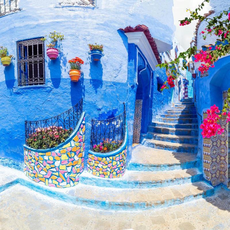 Ruelles bleues